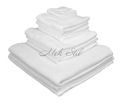 Обзавеждане на хотели Бели хавлиени кърпи и халати  Бяла хавлиена кърпа 45/80